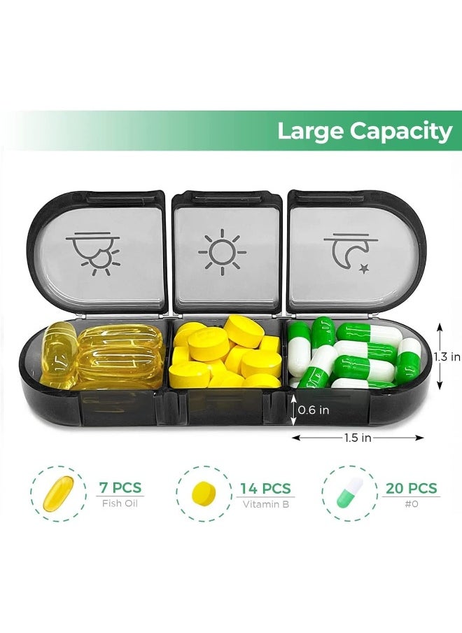 IBAMA Daily Pill Box Organizer 3 Times a Day, Portable 7 Days Travel Medicine Case with 21 Compartments, Pill Dispenser Container to Hold Vitamin/Fish Oil - pzsku/ZBE53DA8A21B2D872F55CZ/45/_/1738146959/10d29670-0987-40d7-addc-d37c07ecbf8c