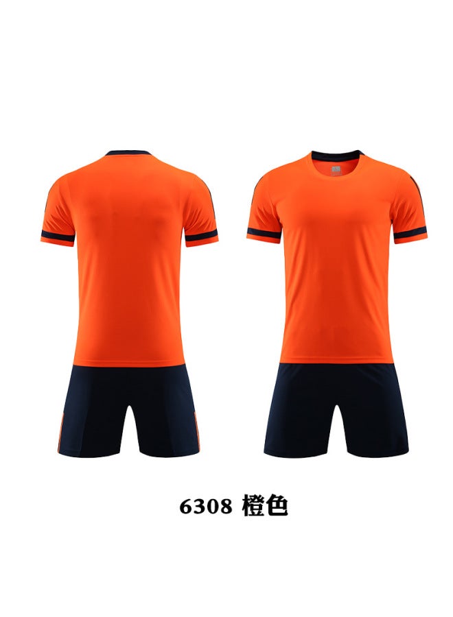 Batch Of Luminous Version Of Football Uniform Set Adult Children's Jersey Training Competition Team Uniform Printed Logo Print Spot Inventory