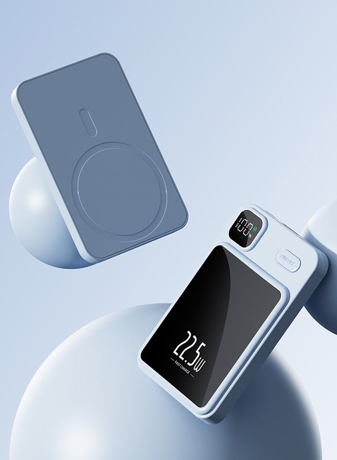 Ultra-thin aluminum alloy magnetic power bank, battery PowerCore 5K, 5000mAh Power Bank  - Image 1