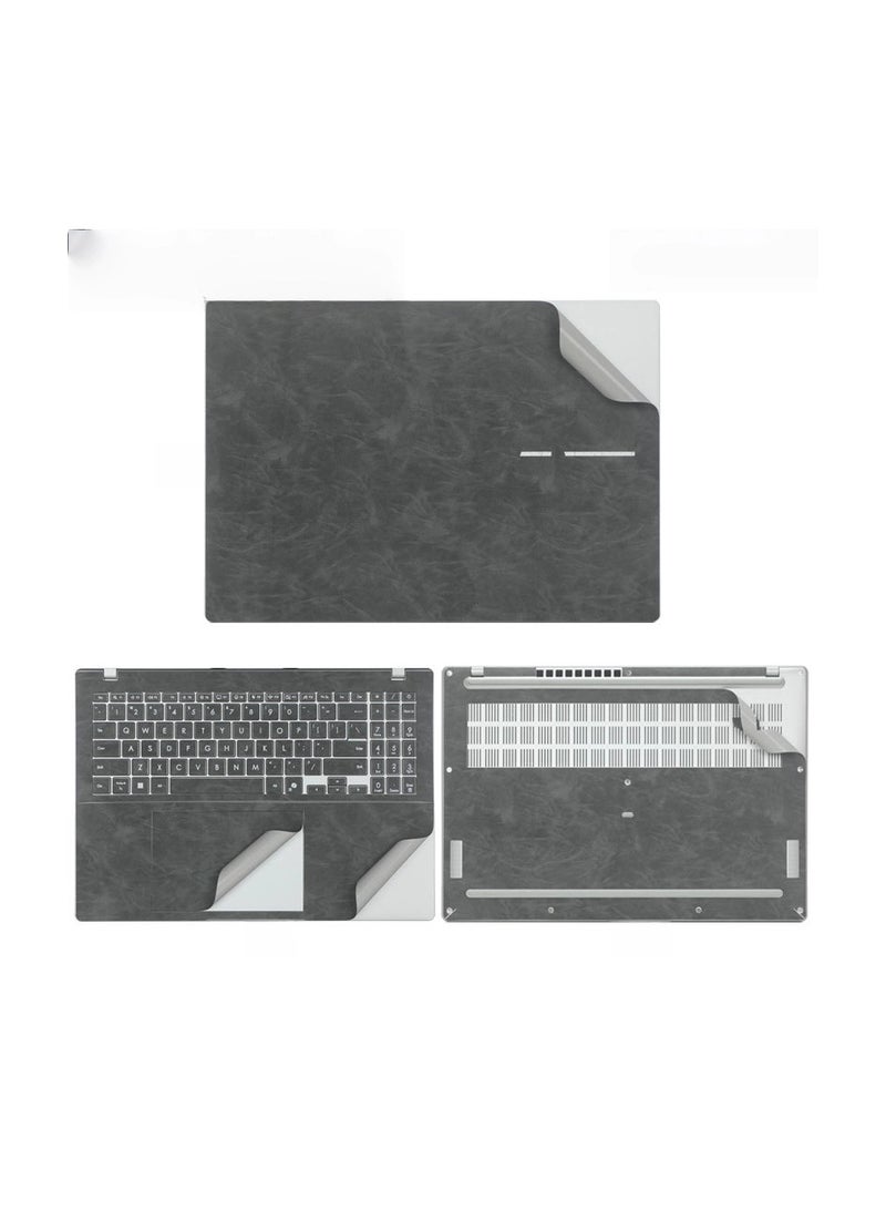 general Laptop Sticker Sleeve for ASUS VivoBook Pro 16 2025 [S3607C] Laptop Scratch Resistant Stickers 3-Sided Laptop Film Laptop Film - Image 1