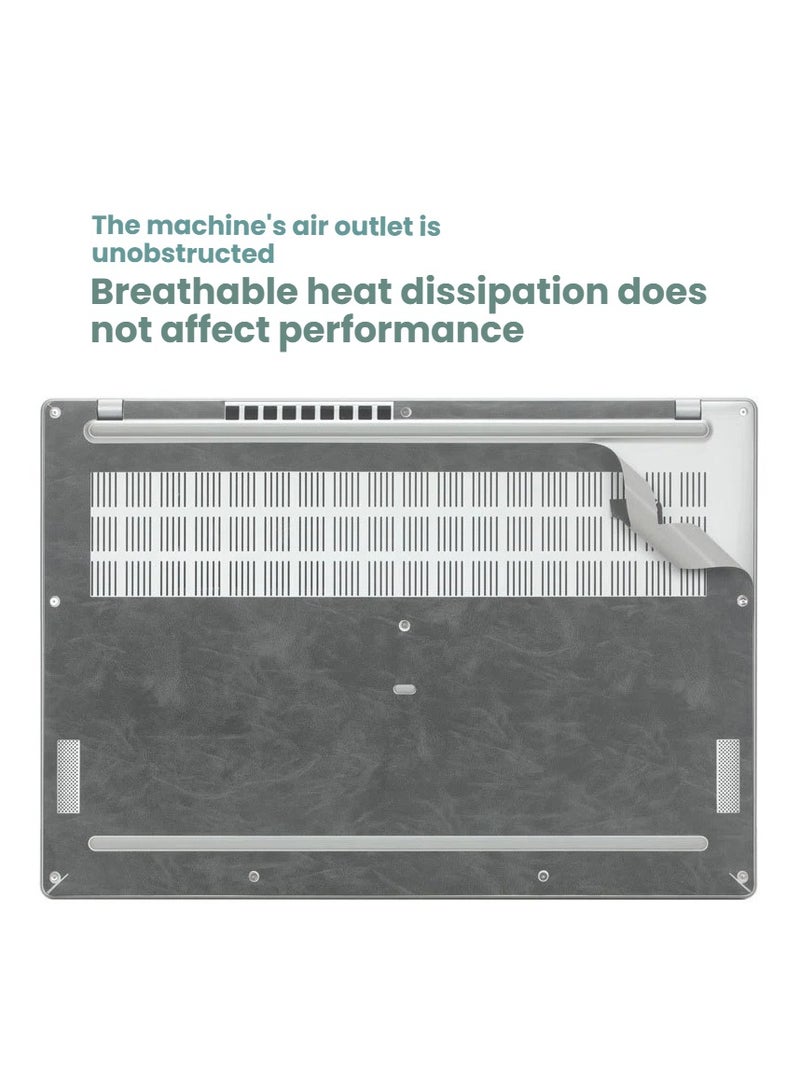 general Laptop Sticker Sleeve for ASUS VivoBook Pro 16 2025 [S3607C] Laptop Scratch Resistant Stickers 3-Sided Laptop Film Laptop Film - Image 2