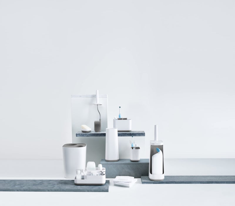 Joseph Joseph Plastic Easystore Large Toothbrush Holder, Grey - Image 5