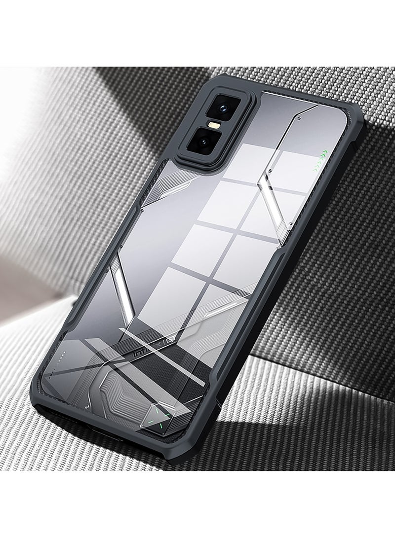 For Infinix GT 30 Pro Cover, Camera Lens Protection Back Cover, TPU+PC Shockproof Bumper Mobile Phone Case, Anti-Yellowing Slim Fit Protective Casing  - Image 5