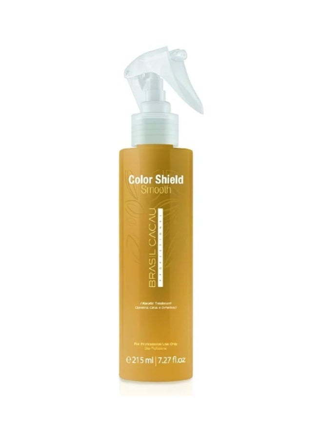 Brasil Cacau Brasil Cacau Color Shield Smooth Serum 215ml – Long-Lasting Color Protection, Advanced Frizz Control, and Brilliant Shine for Vibrant, Silky Hair  - Image 1