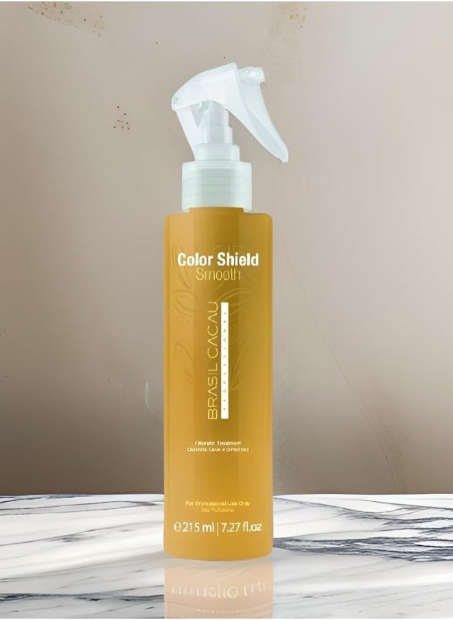 Brasil Cacau Brasil Cacau Color Shield Smooth Serum 215ml – Long-Lasting Color Protection, Advanced Frizz Control, and Brilliant Shine for Vibrant, Silky Hair  - Image 2