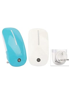 RACO RACO POWER SAFE LED Night Light 90 Degree Rotatable Plug Soft Light Sensor Operated for Bedroom Bathroom Kid's Room Stair Hallway Kitchen  - Image 2