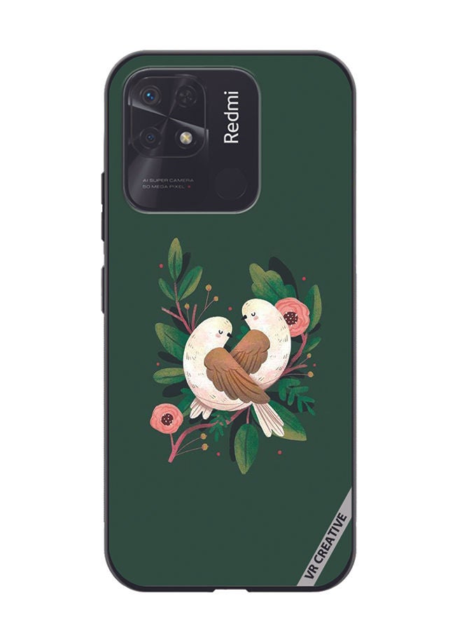 VR CREATIVE Protective Case Cover For Xiaomi Redmi 10C Birds Design Multicolour - Image 1