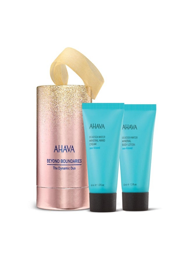 AHAVA The Dynamic Duo Gift Set - Includes Mineral Body Lotion Sea-Kissed & Mineral Body Lotion Sea-Kissed 2 x 1.3 Fl.Oz - Image 1