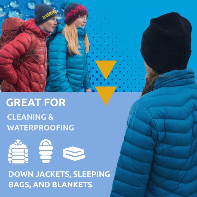 Nikwax Down DUO-Pack, 300ml - Wash-In Cleaning and Waterproofing for Down Jackets and Sleeping Bags - Image 3