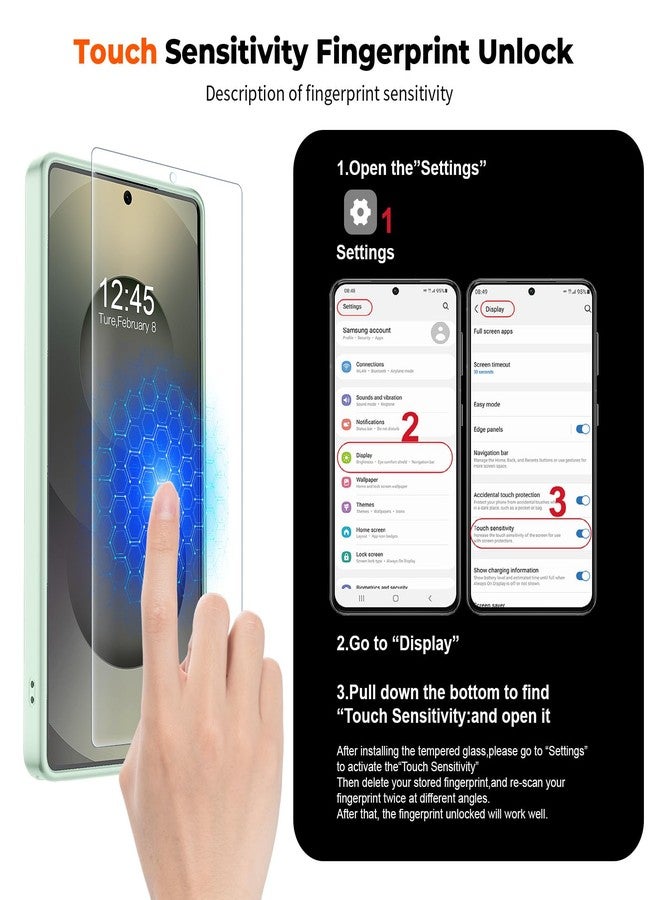 استلق جراب SUPFINE المغناطيسي لهاتف سامسونج جالاكسي S25 ألترا (متوافق مع MagSafe) (حماية من السقوط بمعايير عسكرية) جراب هاتف رفيع وشفاف مقاوم للصدمات، أخضر - Image 5
