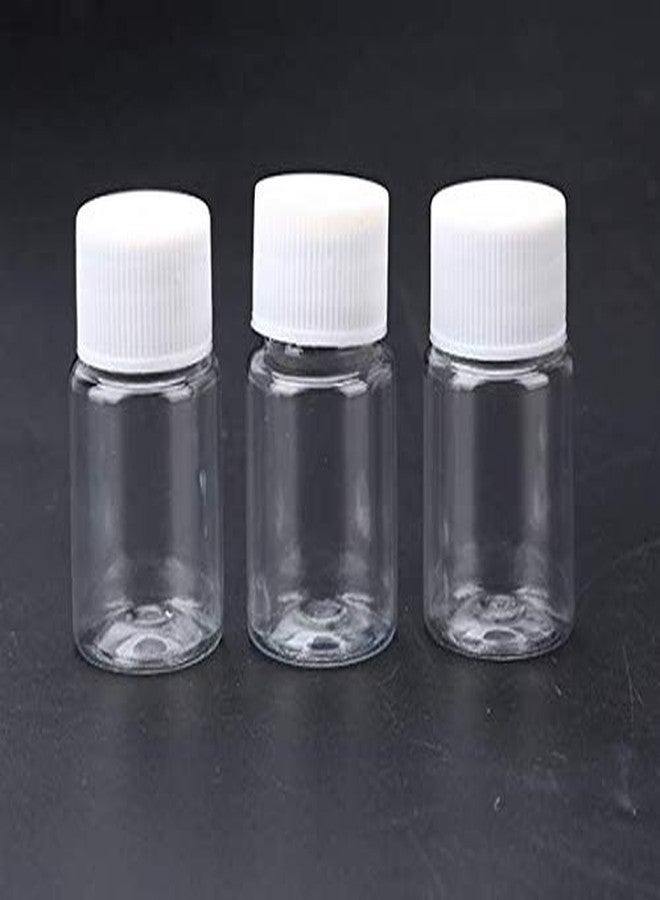 LASSUM 10PCS Empty Plastic Medicine Pill Bottle Container Solid Powder Medicine Chemical Bottles,20ML - Image 2