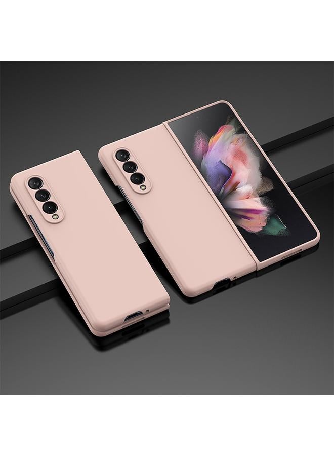 اس-توب جراب لهاتف Samsung Galaxy Z Fold3 5G، جراب هاتف PC مُرشوش بالزيت - Image 1