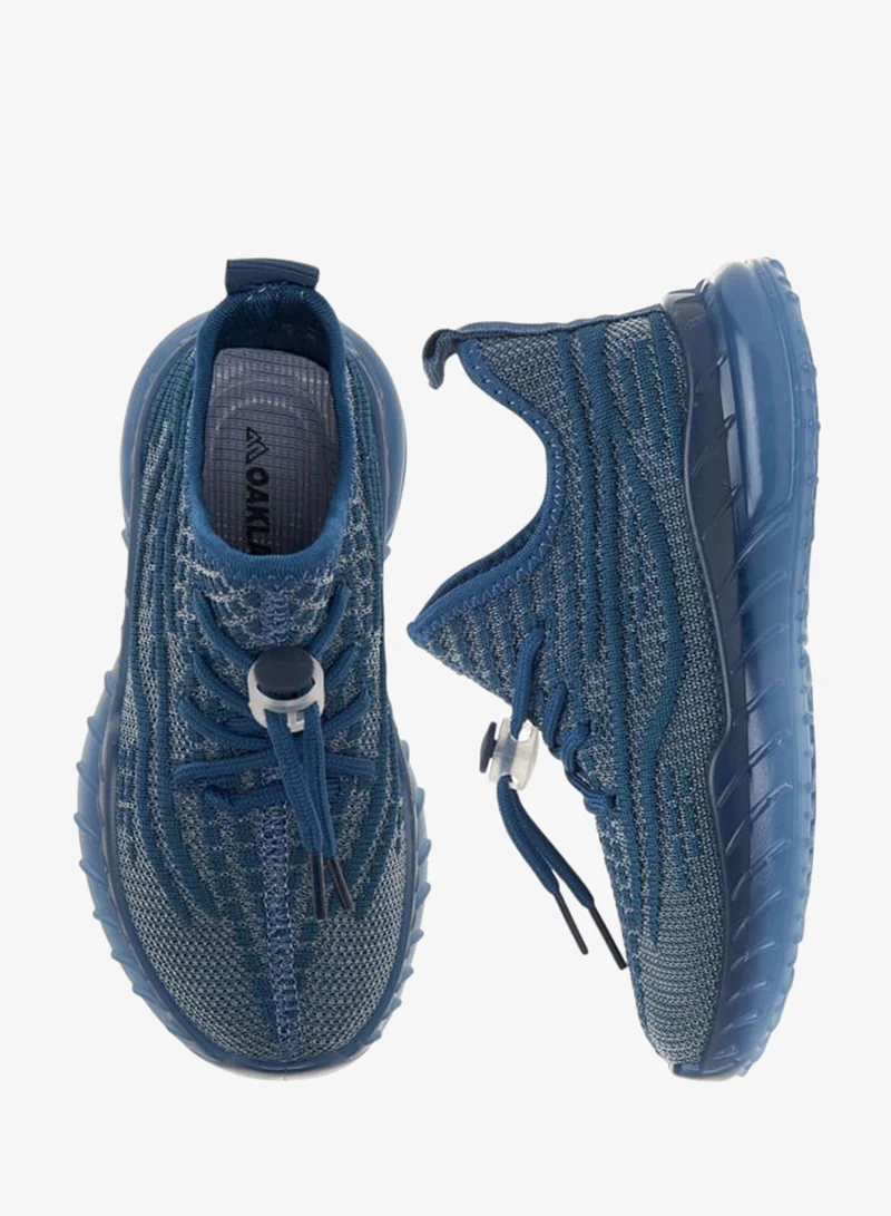 Oaklan by Shoexpress Boys Monotone Sports Shoes with Lace-Up Closure