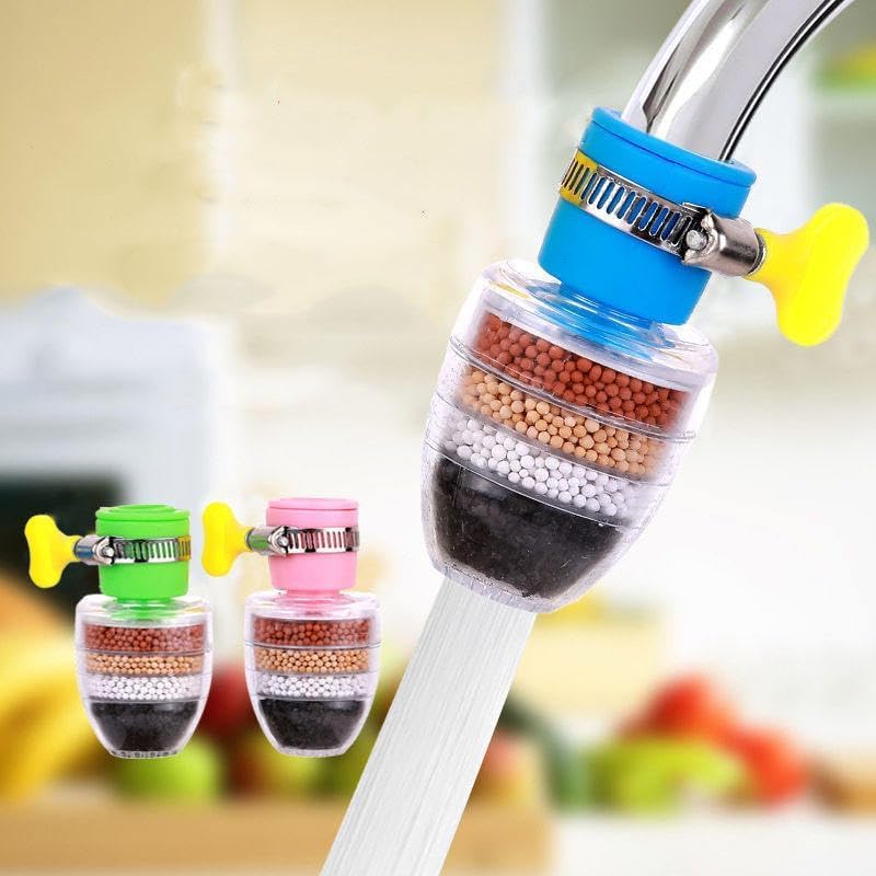 Activated Carbon Faucet Water Filters Home Kitchen Faucet Tap WaterTap Filter Multilayer Clean Purifier Filter Cartridge PACK OF 1 