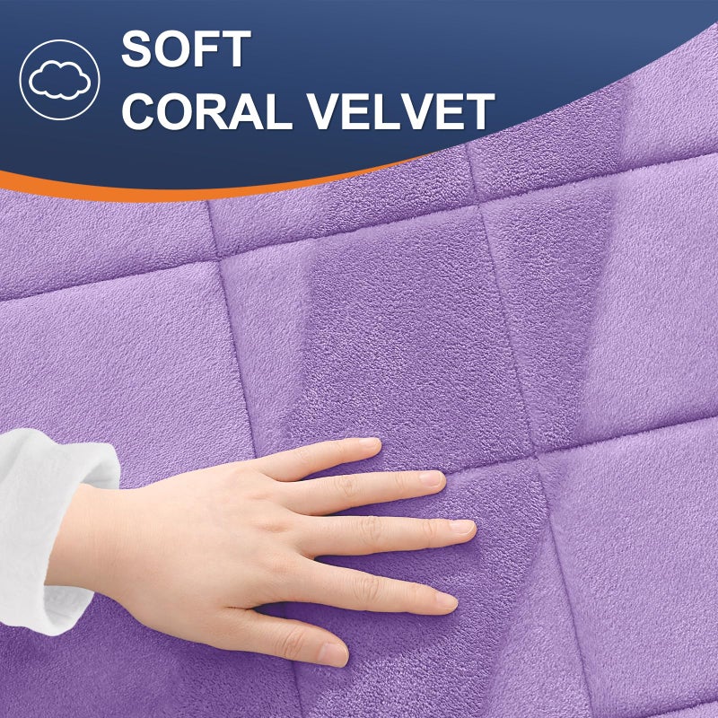 OLANLY Memory Foam Bath Mat 70x24  Ultra Soft and Absorbent Bathroom Rugs  Machine Washable  Comfortable Bath Carpet for Bathroom Floor  Tub and Shower  Lavender - Image 4
