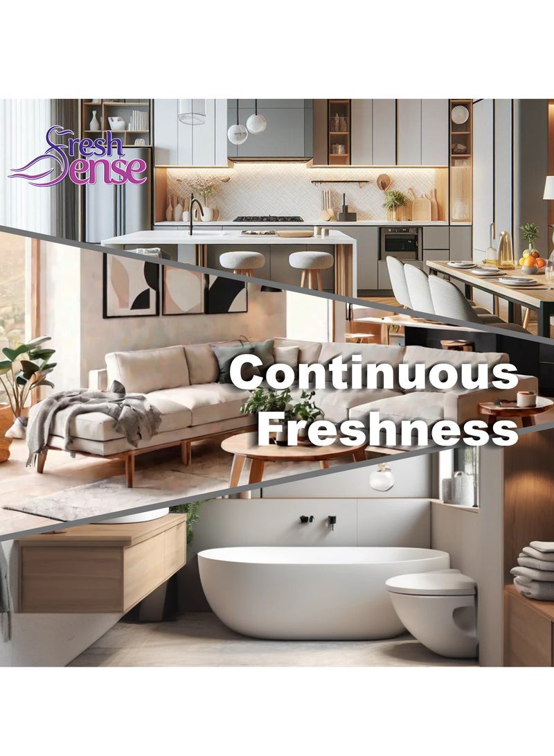 Fresh Sense BLUE OCEAN Refill - PACK of 6 x 260ml - Automatic Spray Auto Spray Air Freshener for Home Bathroom Toilet Office Neutralizes Bad Odors FRESH SENSE - Image 3