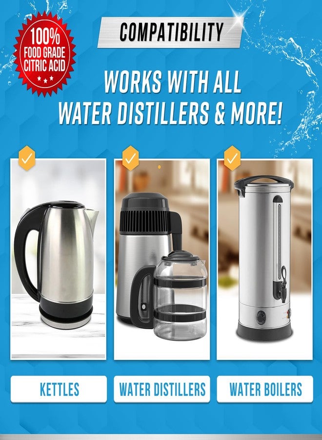 ACTIVE Distiller Descaler Citric Acid Cleaner - 2 Lb Bulk for Cleaning Water Distillers, Pure Citrus Acid Crystals Universal Residue Descaling Portable Distiller, Kettle, Boiler, Dispenser - Image 5