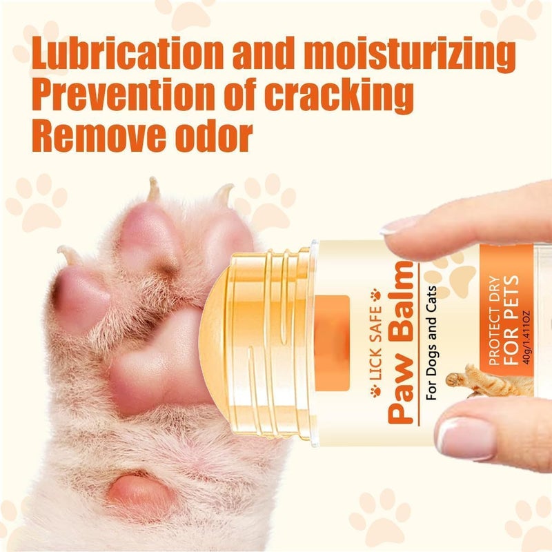 Fejytor 2pc Dog Paw Balm for Cracked Paws, Natural Paw Stick, Pet Paw Cream, Butter, Wax, Moisturizer & Protection for Dog Feet, Foot Pads, Relieve Dog's Pain, Heals, Repairs, Dry, Effective, Safe - Image 3