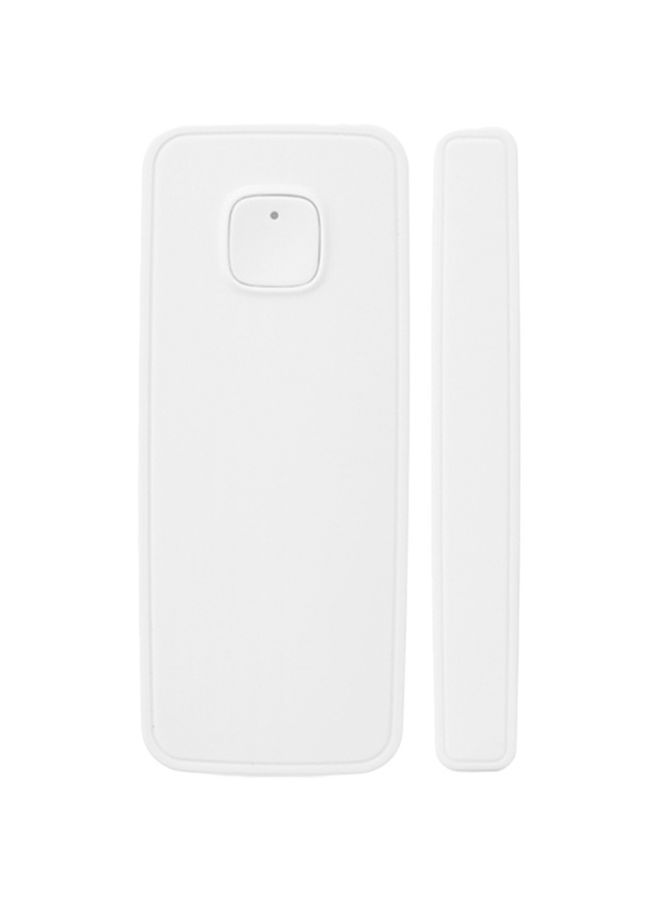 NIBEMINENT Wireless Door Magnetic Contact Sensor Alarm System White 9.7x2.9x5.7centimeter  - Image 1