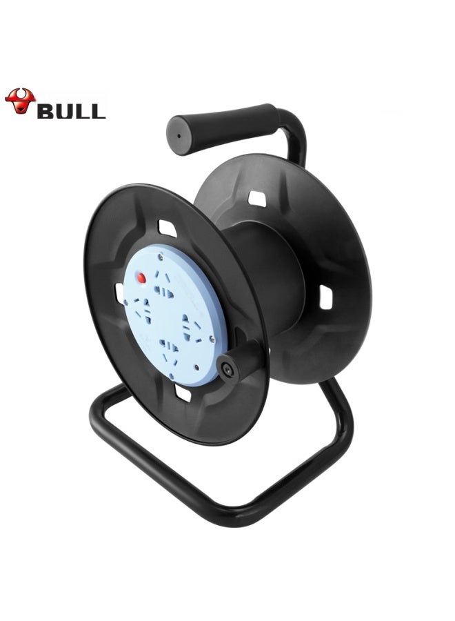Bull Overheat Protection Cable Reel Socket/power Strip Gn-8030 4-outlet Wireless Reel Cordless Reel For Engineering Use - Image 3