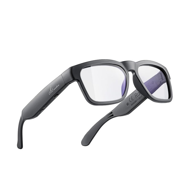 OhO sunshine Bluetooth Audio Sunglasses Lightweight Open Ear Sport Glasses 10H Playtime UV400 ANSI Z871 Water Resistant with Voice Control - Image 2
