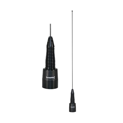 Browning Tram-Browning BR-167-B-S 160-Watt Wide-Band 136 MHz to 174 MHz Unity-Gain Antenna with NMO Mounting, Black - Image 3