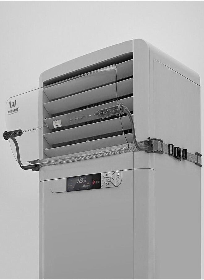 Witforms - Witforms / Stand - Adjustable AC air Deflector Suitable for Booster air conditioners. Enhance Cooling and Heating Circulation - Image 1