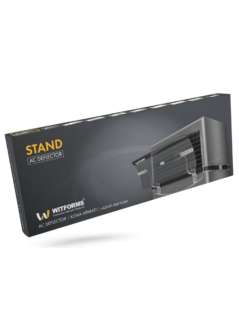 Witforms - Witforms / Stand - Adjustable AC air Deflector Suitable for Booster air conditioners. Enhance Cooling and Heating Circulation - Image 1