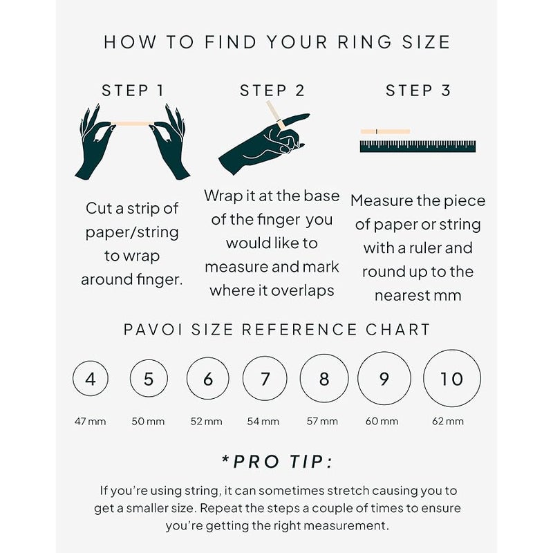 PAVOI 14K Gold Plated Rings Cubic Zirconia Love Ring | 2.8mm Stackable Rings for Women | Gold Rings for Women - Image 5