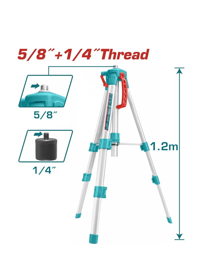 TOTALTRIPODS FOR LASER LEVELS 1.20m (TLLT01152)