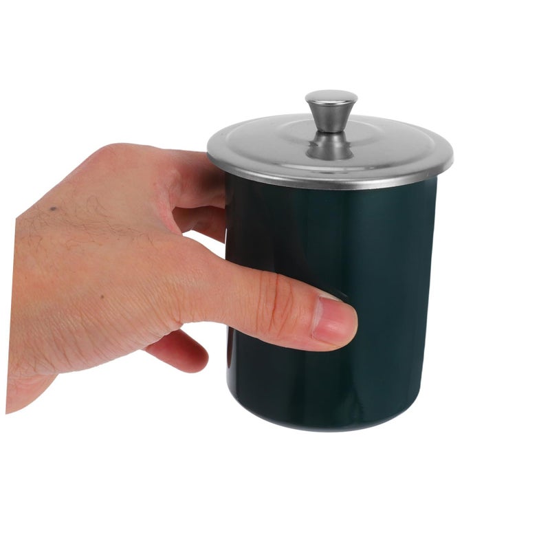 Windproof Smokeless Ashtray with Lid Stainless Steel Portable for Indoor Outdoor Use - Image 4