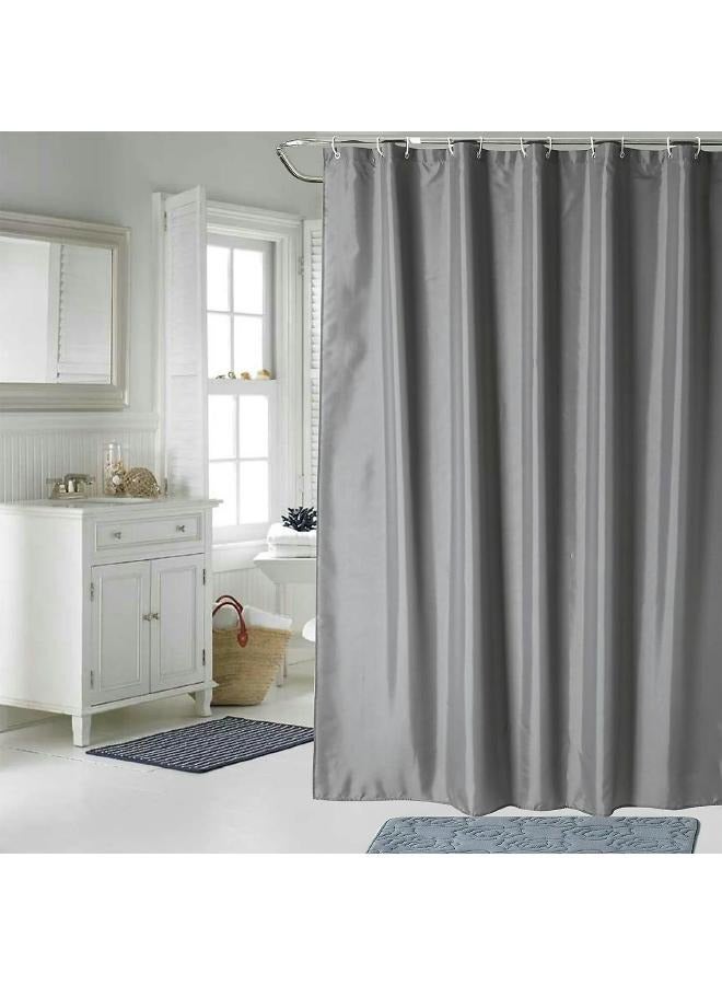 لوفت بيتون,ستارة حمام,L180XP0.1XH200CMS,رمادي,بوليستر-105656 - Image 4