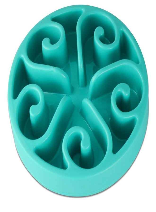 JDYYICZ Pet Dog Slow Feed Interactive Dish Ease Bloating for Small & Medium Dog and Cat (Blue) - Image 5