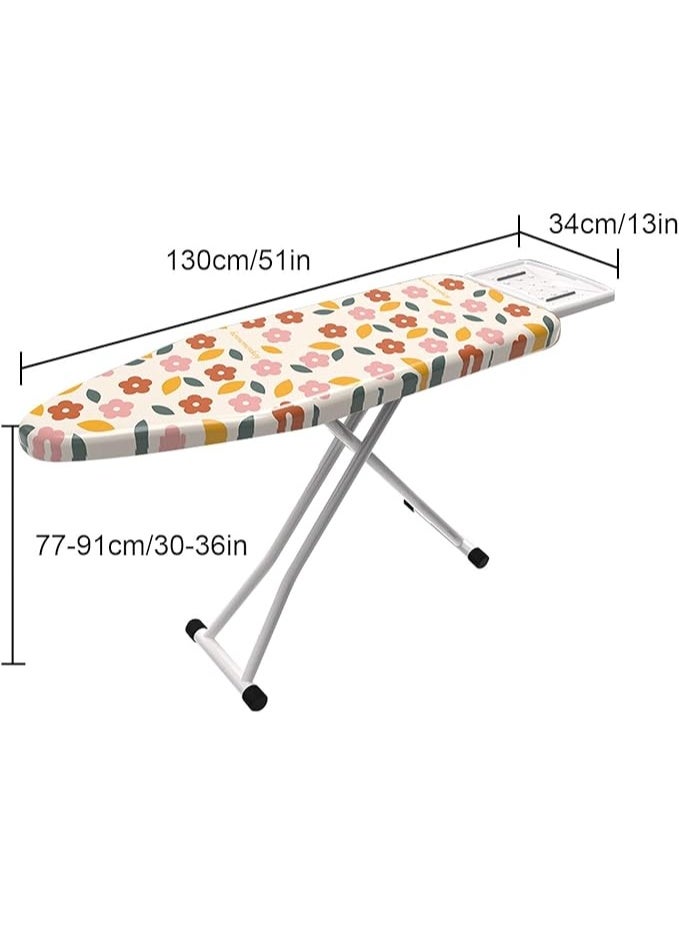 Foldable ironing board - adjustable height and heat-resistant surface - Image 2
