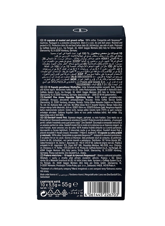 Davidoff Fine Aroma Coffee10  Capsules  - Image 2