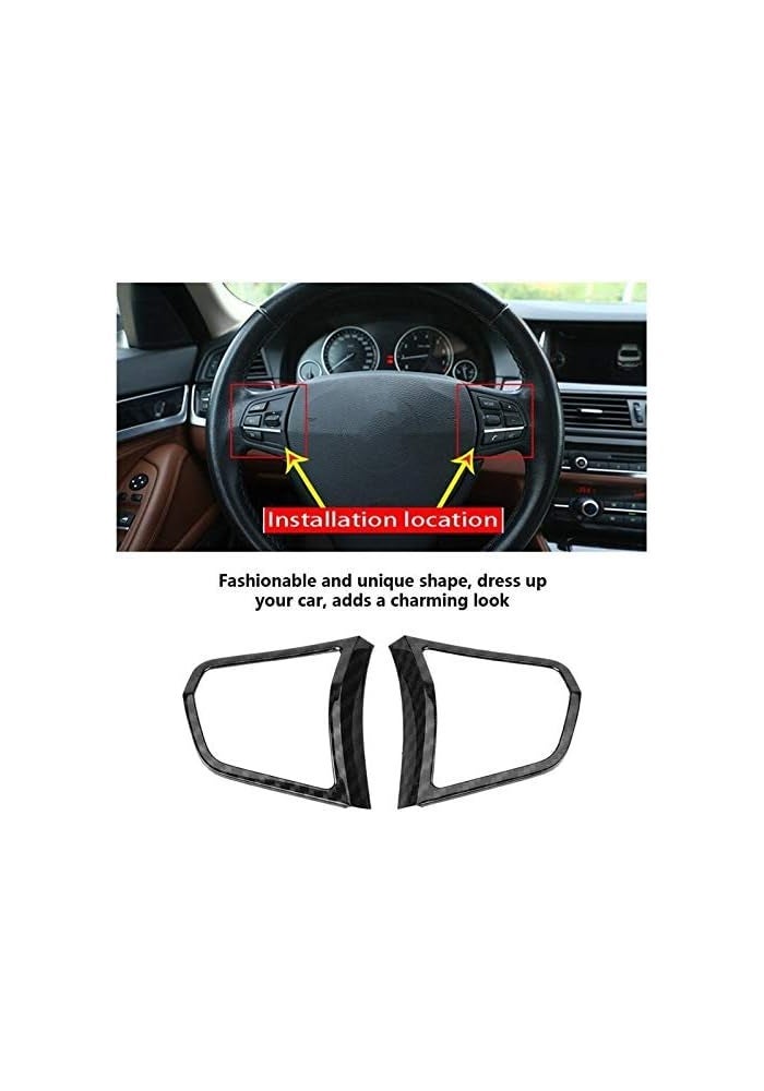 Wivplex Steering Wheel Button Cover Trim for BMW 5 Series F10 - Image 4