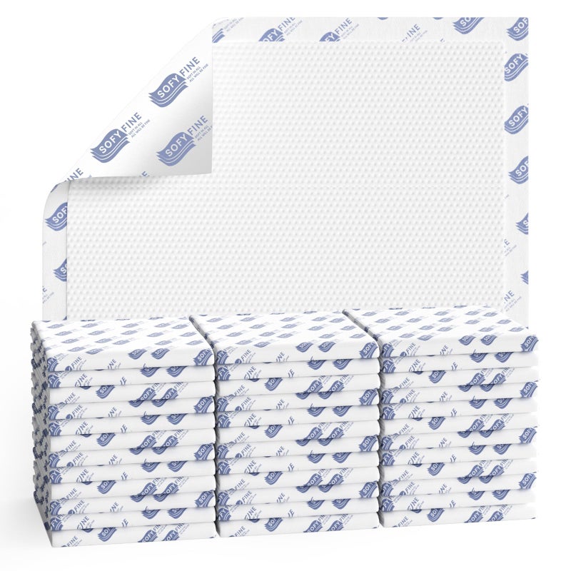 SOFYFINE Disposable Adult Underpads 36"x48" XXL Extra-Large Incontinence Bed Pads â€“ Mattress Protector Pee Pads for Adults Kids, Bed Protection & Training [40 Pads] - Image 1