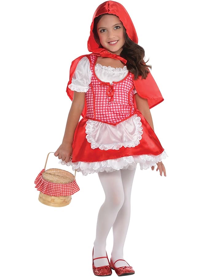 Amscan Child Little Red Riding Hood Storybook Dress Up Toddler 3 4 Yrs