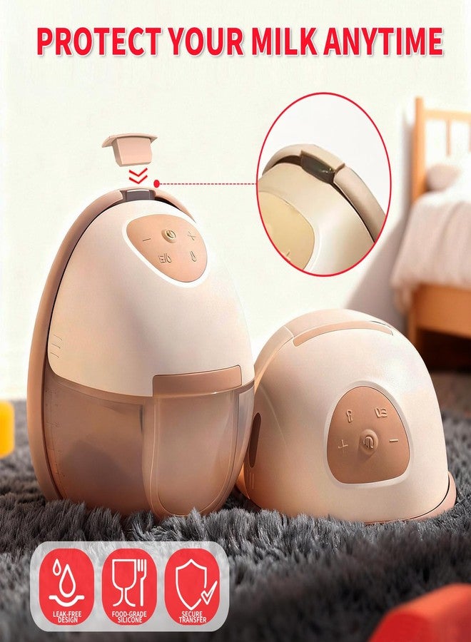 Piszvbej 8 PCS Spout Cap Compatible with Eufy Breast Pump, Replacement Spout Cover for Wearable Breast Pump E10/E20/S1/S1 Pro, Food-Grade Silicone, Protect Milk from Dust and Top Leakage, Replacement Parts - Image 2