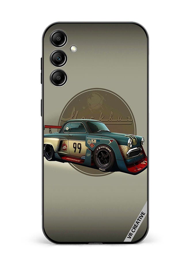 VR CREATIVE Protective Case Cover For Samsung Galaxy A14 5G/A14 Car Design Multicolour - Image 1