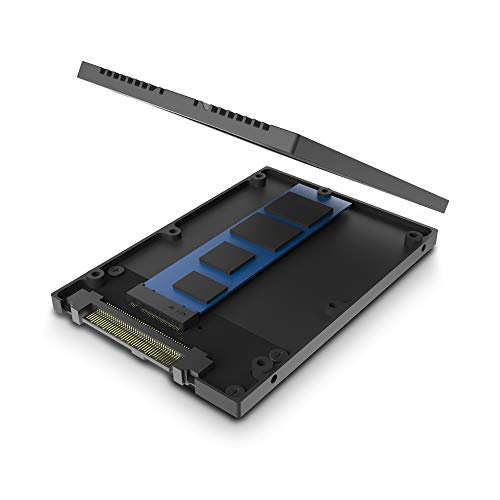 Vantec Multi-Size M.2 NVMe to U.2 (SFF-8639) 2.5"" SSD Adapter (MRK-NVM2U2-BK), Convert M.2 NVMe into U.2 not for SATA, Black - Image 2