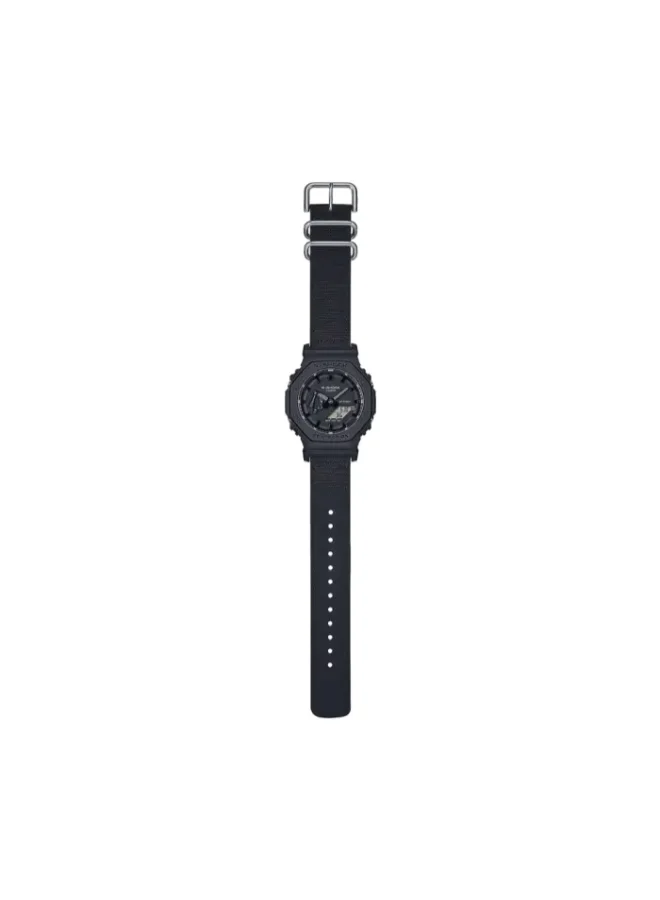 G-SHOCK Men's Cloth Analog-Digital Watch GA-2100BCE-1ADR - 45.4 mm