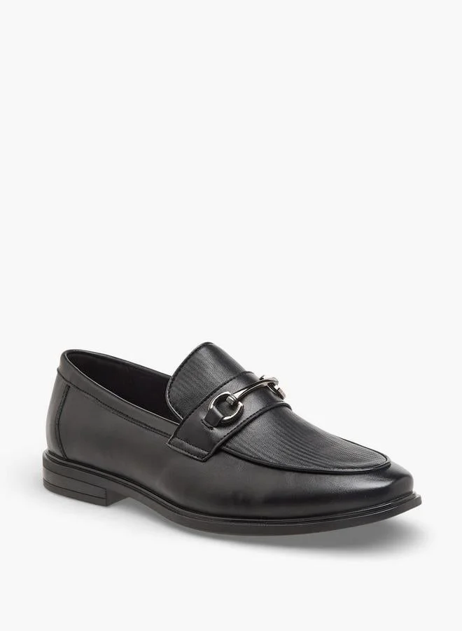ال بي ال من شو اكسبرس Men Textured Slip-On Loafers