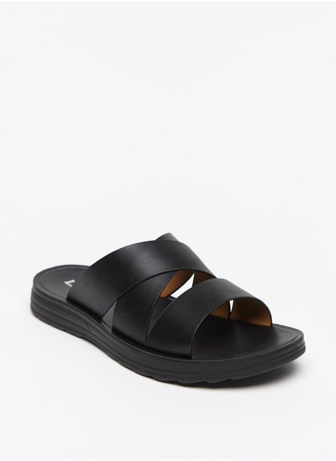LBL by Shoexpress Mens Solid SlipOn Sandals  - Image 3