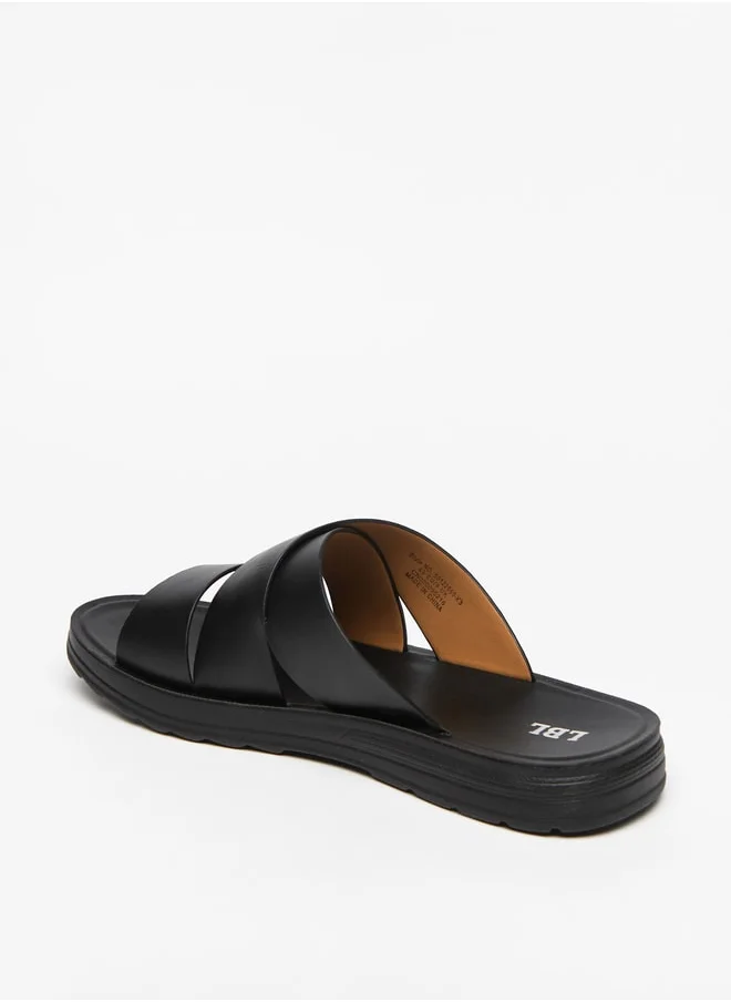 LBL by Shoexpress Mens Solid SlipOn Sandals  Ramadan Collection