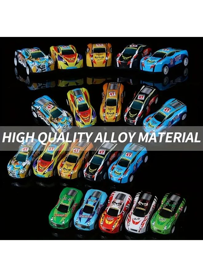 10pcs Pull Back Cars Mini Racing Toy Cars Bulk Party Gift Bag Christmas Stuffing - Image 3