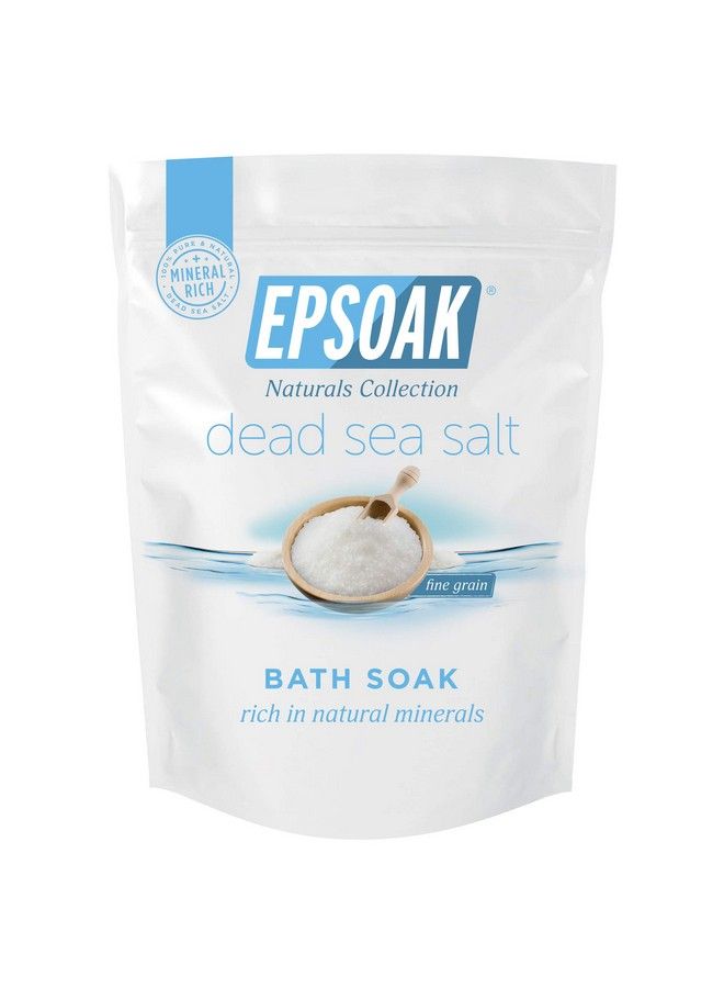 Epsoak Dead Sea Salt 2 lb Bag Fine Grain - Image 1