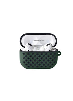 Generic Sport Soft Silicone double layer Dotted Case Cover For Airpods Pro/pro 2  - Image 2