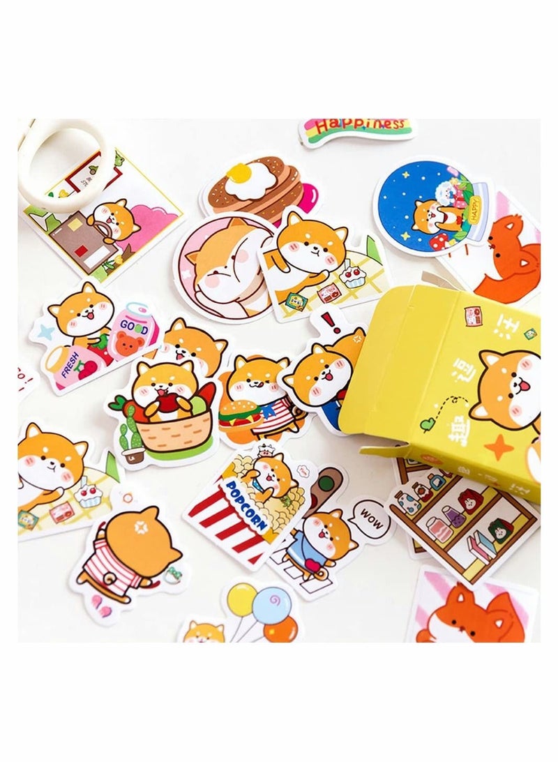 Excefore Kawaii Cartoon Animal Stickers for Kids, 300 Pieces Small Size Korean Scrapbook Decor Decals Pack for Photo Planner Notebook DIY Gift Card Dairy Suitcase Album Laptop Phone Case（Animal Friends）  - Image 4