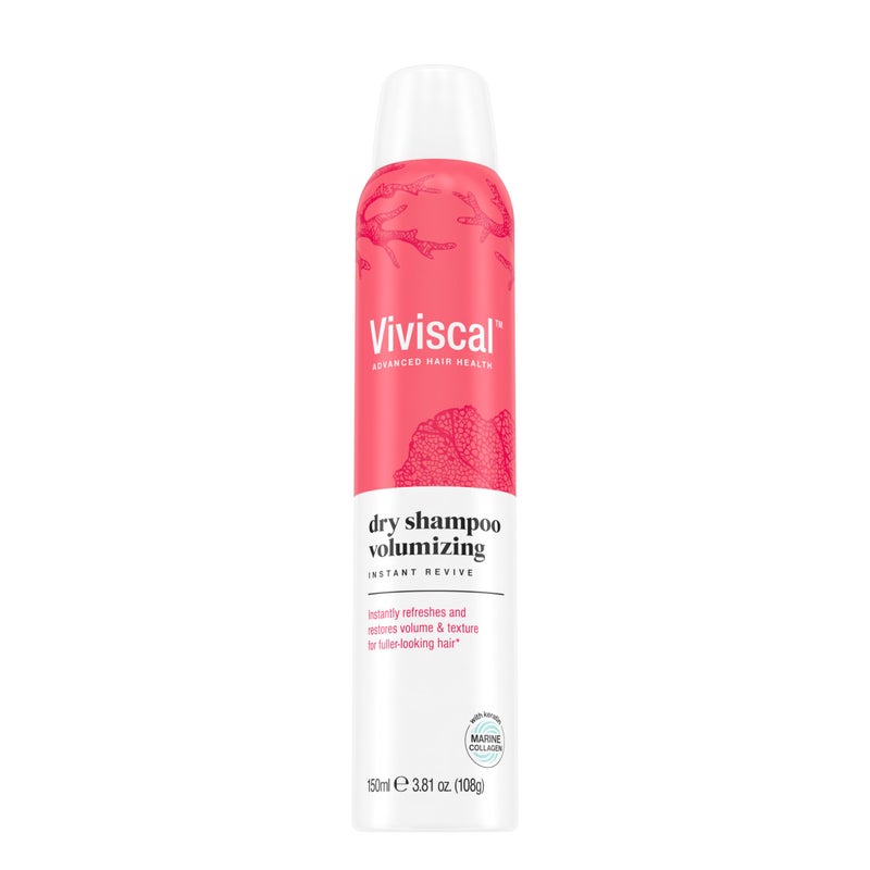 Viviscal Volumizing Dry Shampoo, Refresh Hair and Absorb Oil Between Washes, Waterless Shampoo for Added Hair Texture and Body, 150ml - Image 1